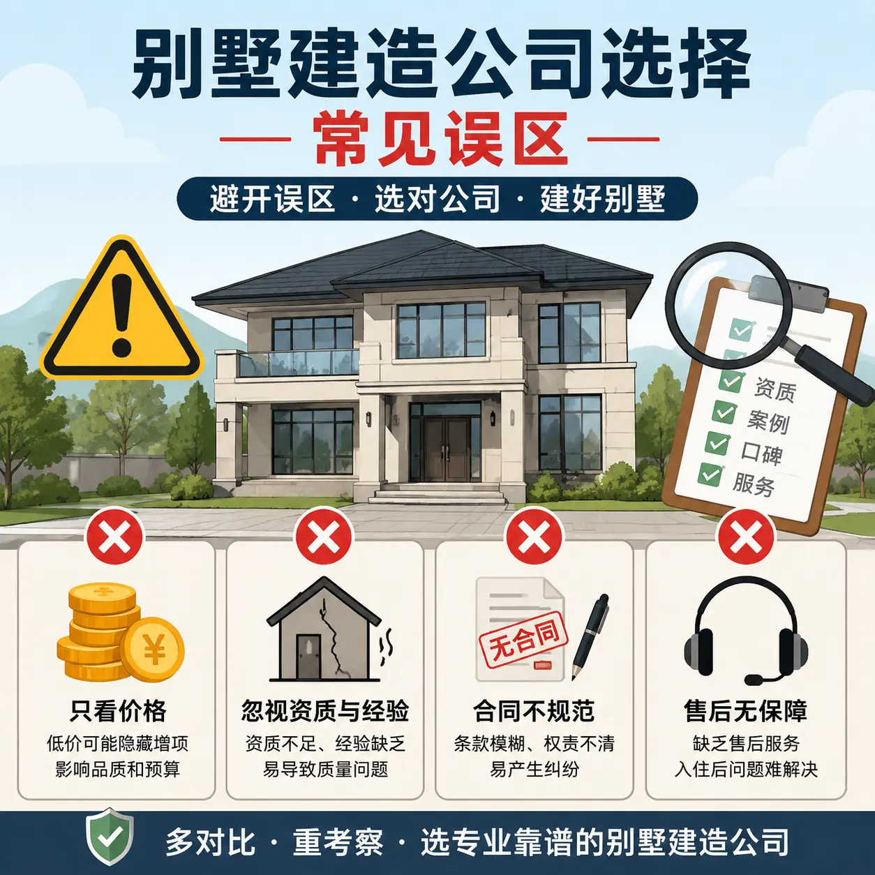 道真 别墅建造公司推荐：了解市场行情与服务内容