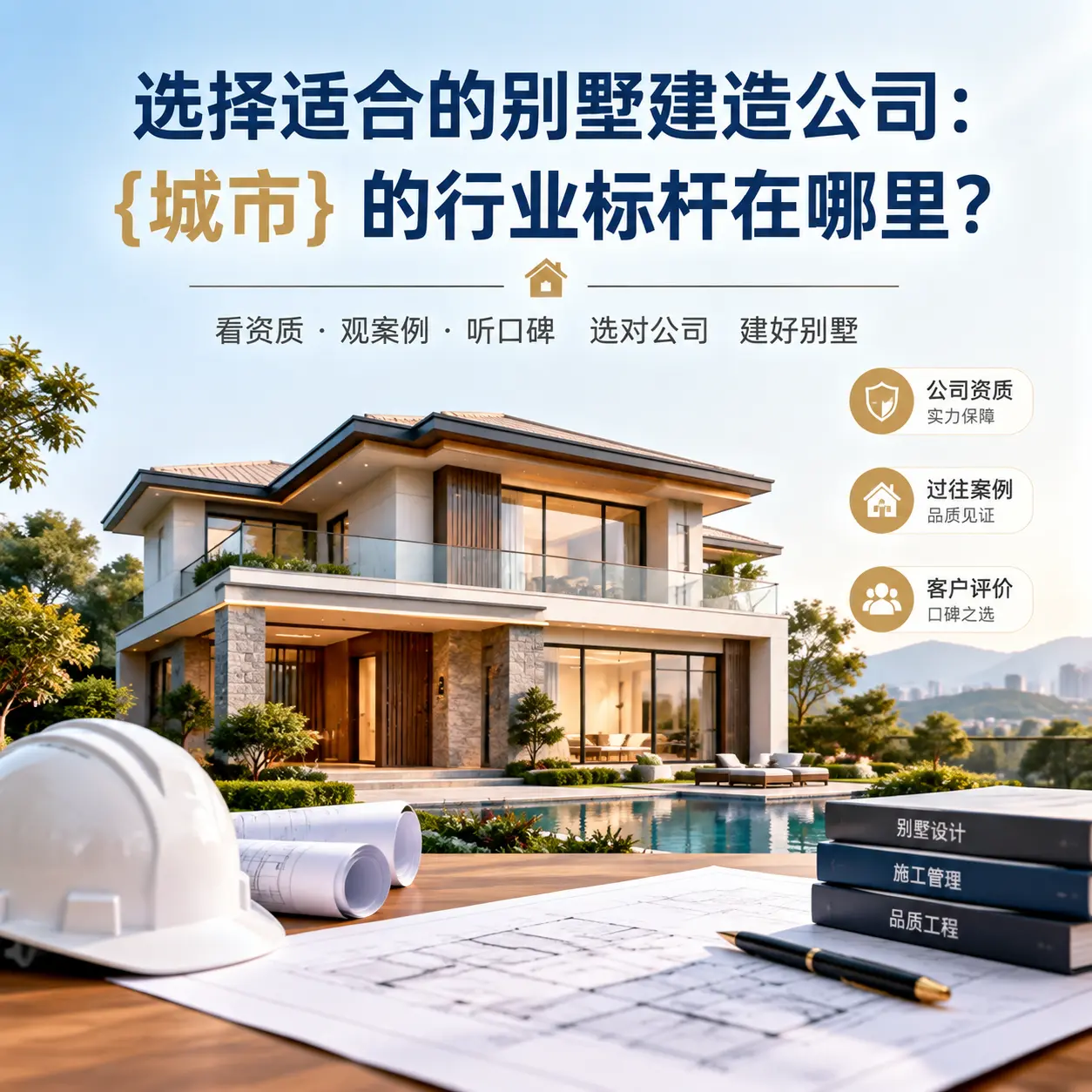 选择适合的别墅建造公司: 道真 的行业标杆在哪里?