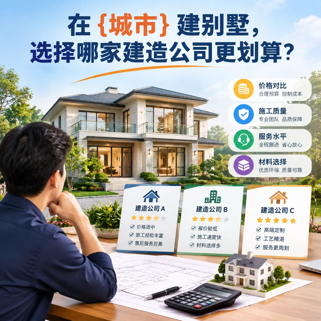 在 道真 建别墅,选择哪家建造公司更划算?