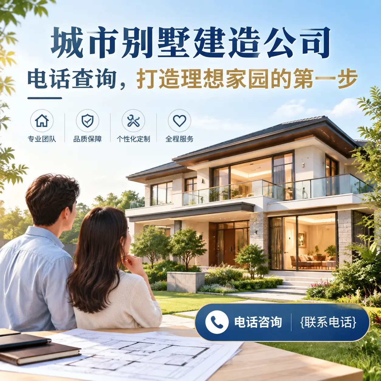 道真别墅建造公司电话查询，打造理想家园的第一步